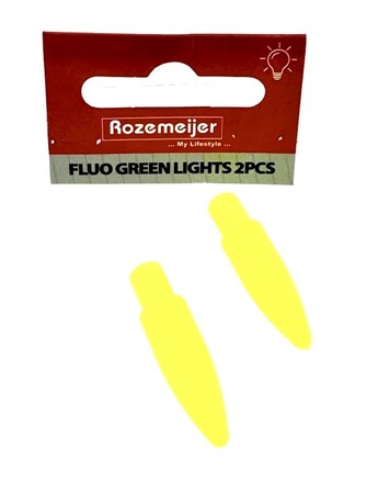 Galleggiante con Luci Rozemeijer Fluo Green (2 pezzi)