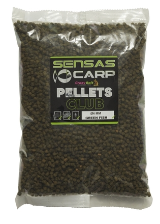 Sensas Pellets Club Green Fish (1kg)