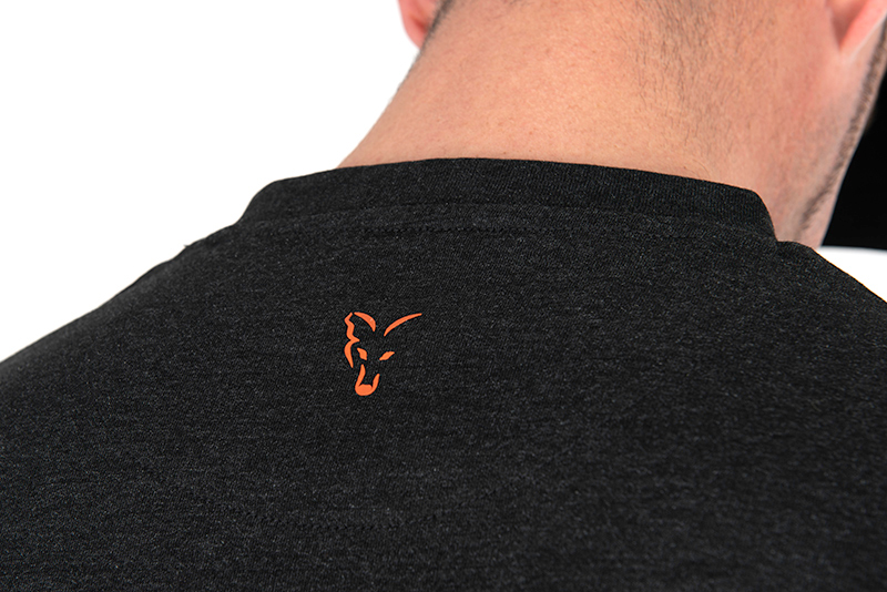 Fox Collection T Shirt Black & Orange