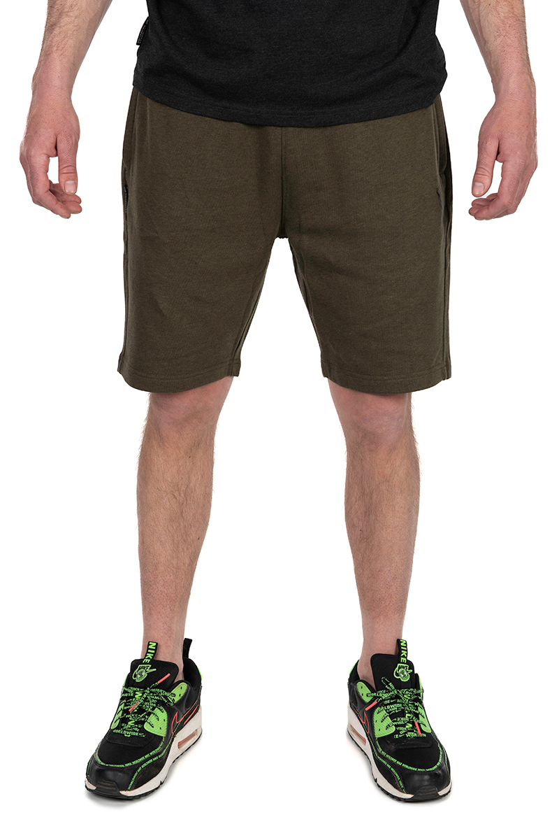 Pantaloncini da pesca Fox Collection LW Jogger Short Green & Black