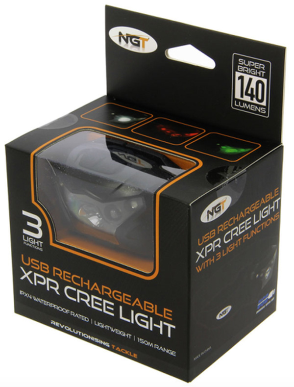 NGT XPR Cree USB-Lampada Ricaricabile