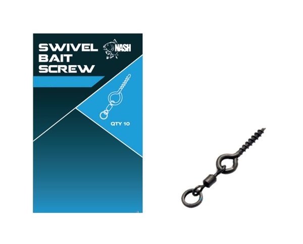 Girella Bait Screw Nash 13mm (10 pezzi)