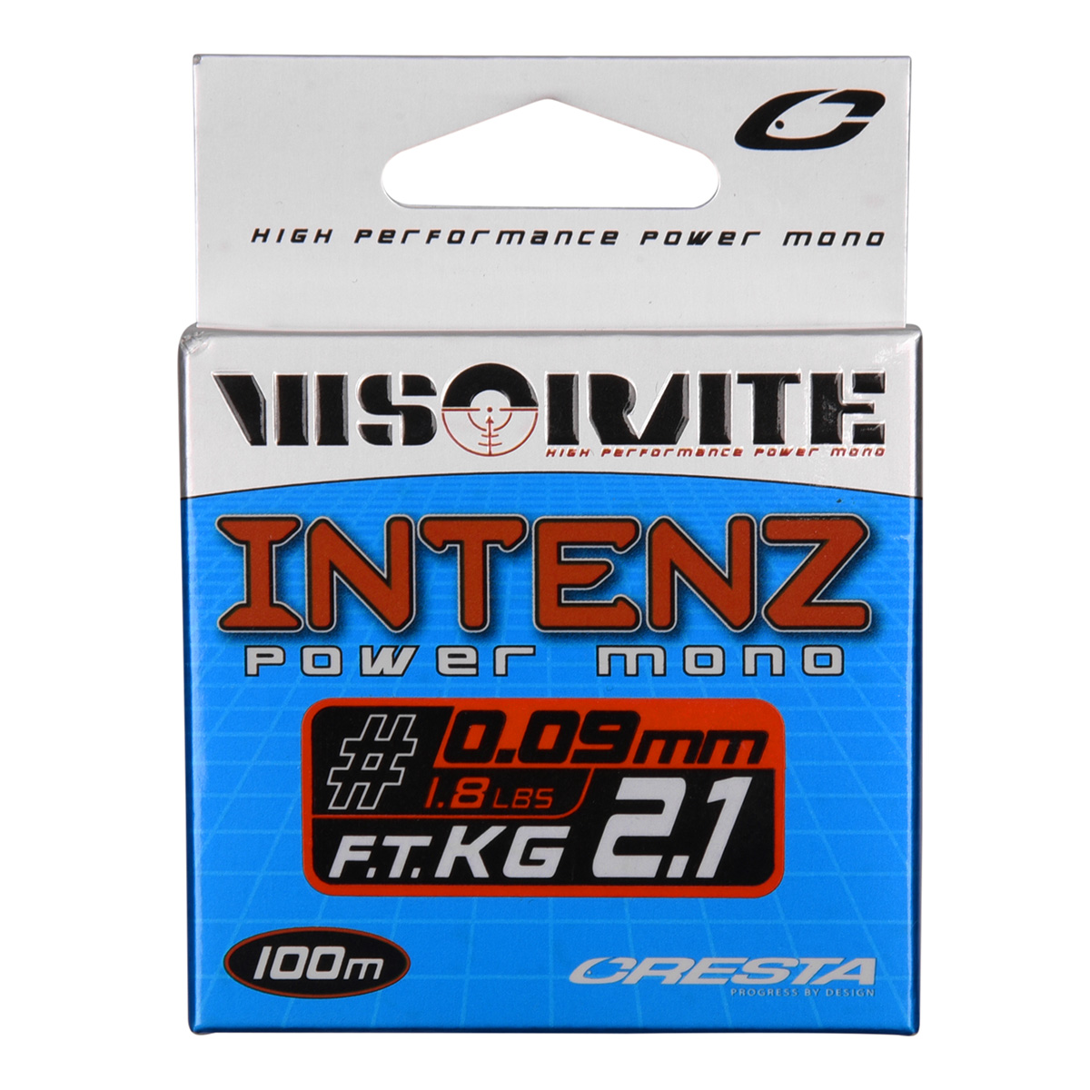 Cresta Intenz Powermono Lenza per coregone in Nylon 100m