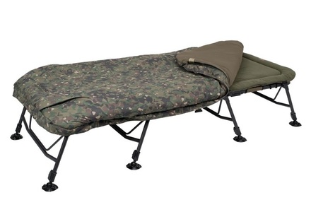 Sdraio Trakker RLX 8 Wide Camo Bed System (Incl. Sacco a pelo)