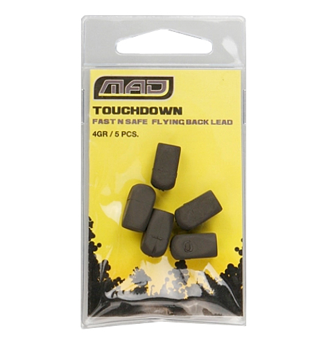 Carp Tacklebox, riempito con materiali top da carpa! - Mad Touchdown Fast 'N Safe Flying Back Lead