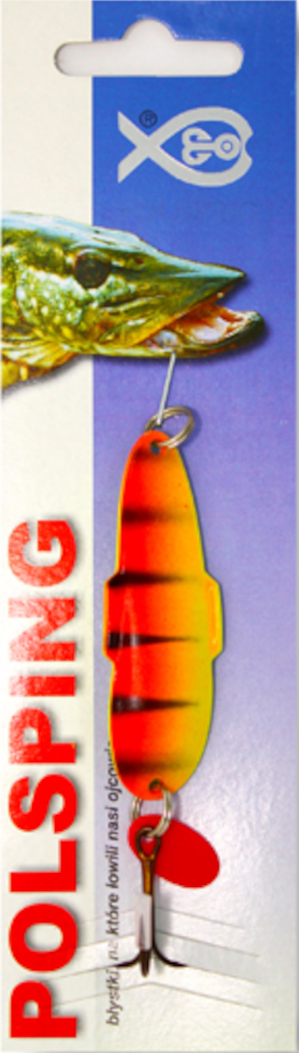 Cucchiaino Polsping Cefal - Fluo Red Yellow Tiger