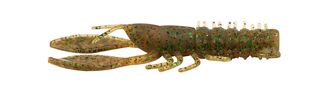 Fox Rage Creature Ultra UV Crayfish - Green Pumpkin UV