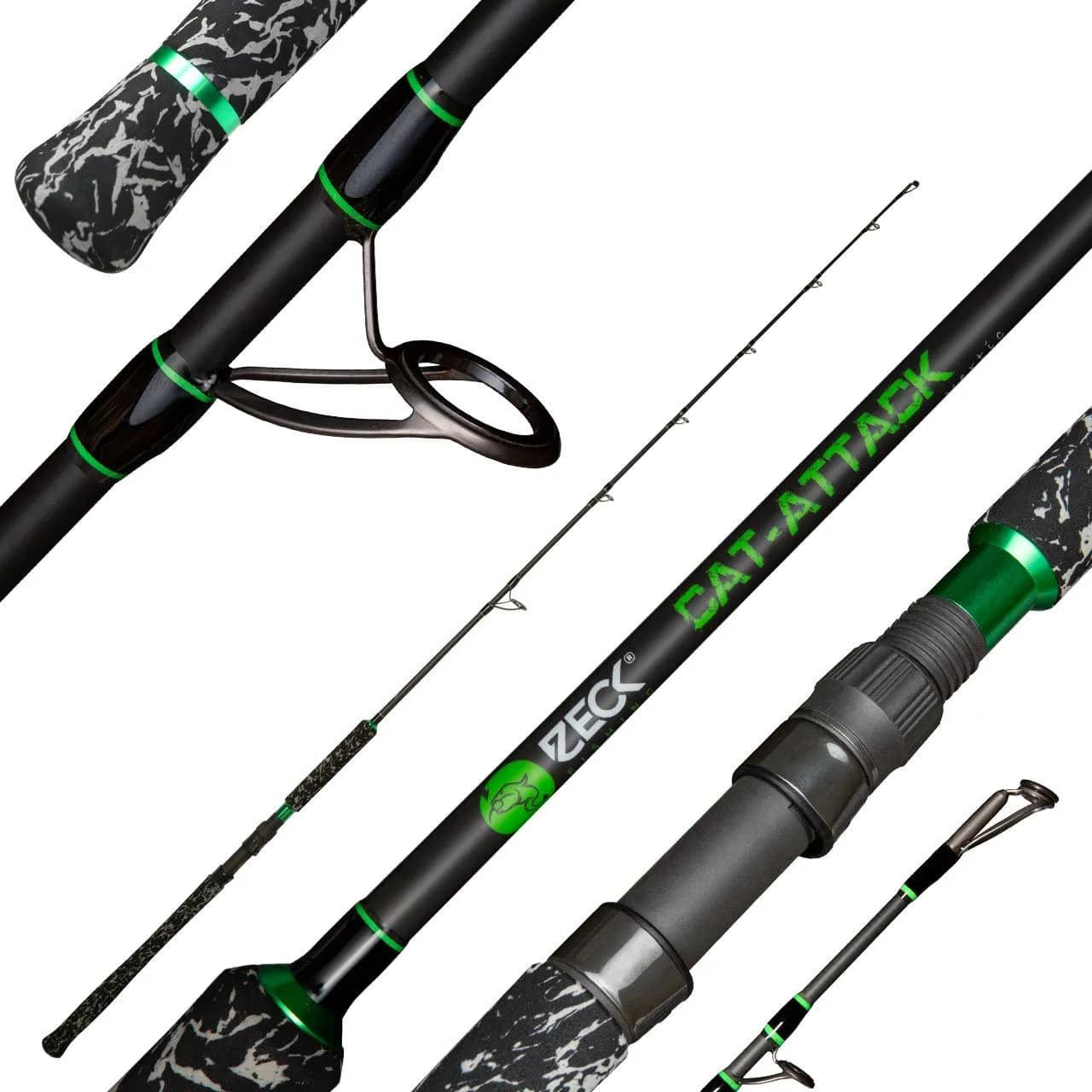 Canna Vertical per Pesce Gatto Zeck Cat-Attack 1.70m (200g)