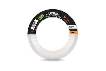 Fox Illusion Fluorocarbon Leader Clear (50m)