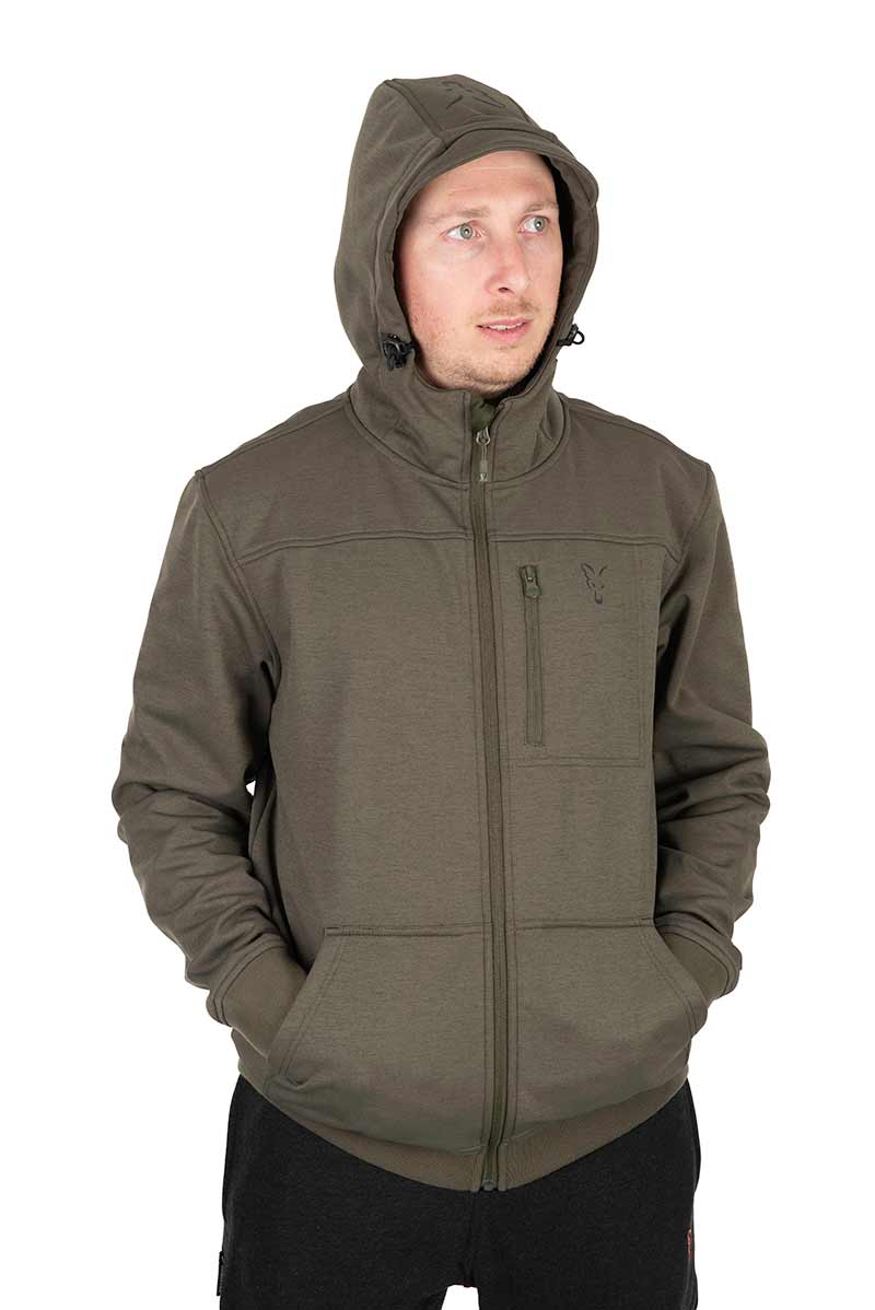 Giacca Fox Collection Soft Shell Verde/Nero