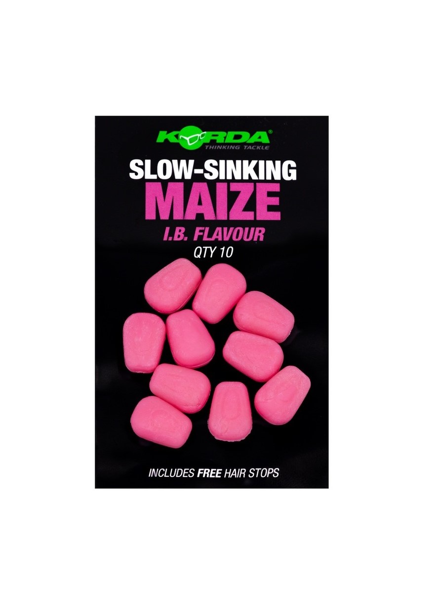 Korda Slow Sinking Maize IB Pink (10 pezzi)