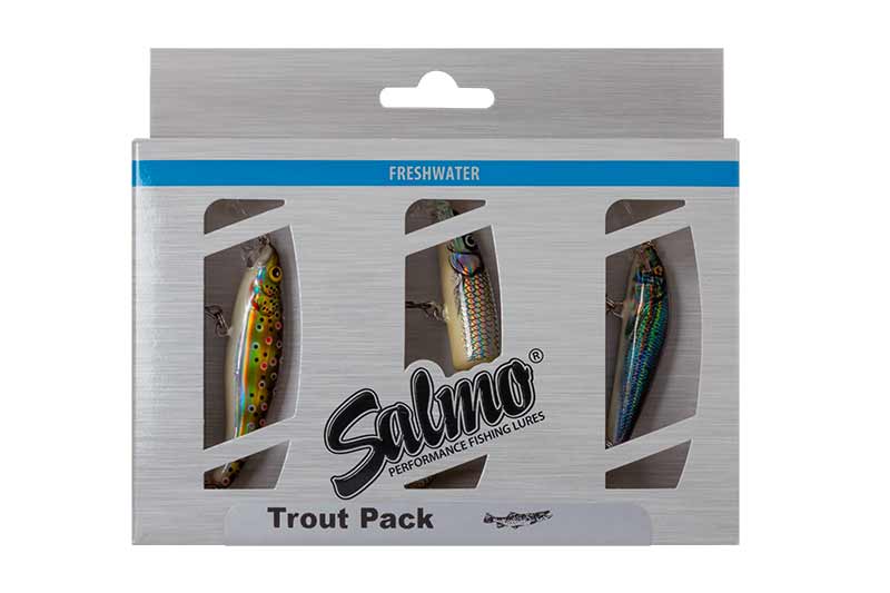 Set di Esche per Trota Salmo Pack (3 pezzi)