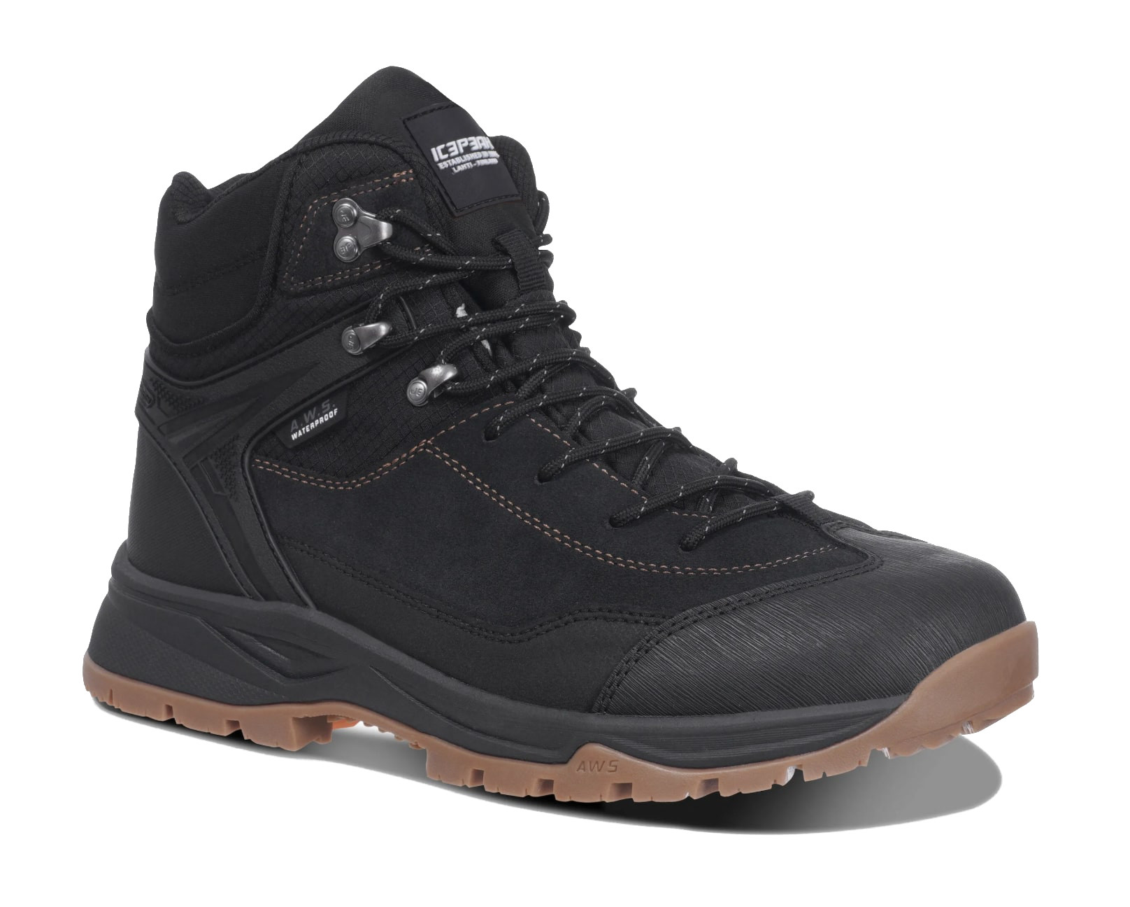 Icepeak Abaco MR Scarpa da Outdoor in Antracite Antivento/Impermeabile