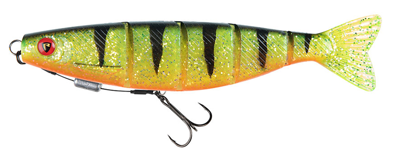 Fox Rage Pro Shad Jointed Loaded - 18cm UV Perch