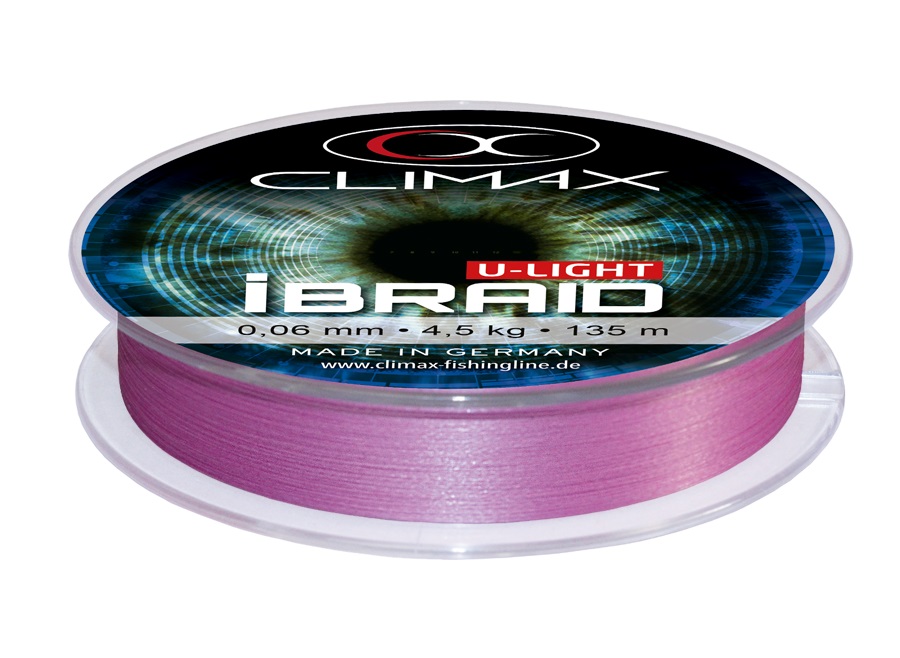 Lenza Intrecciata Climax IBraid U-Light Fluo Purple (135m)