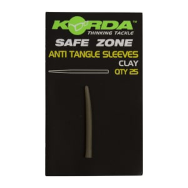 Korda Safe Zone Anti Tangle Sleeves (25 pezzi) - Clay