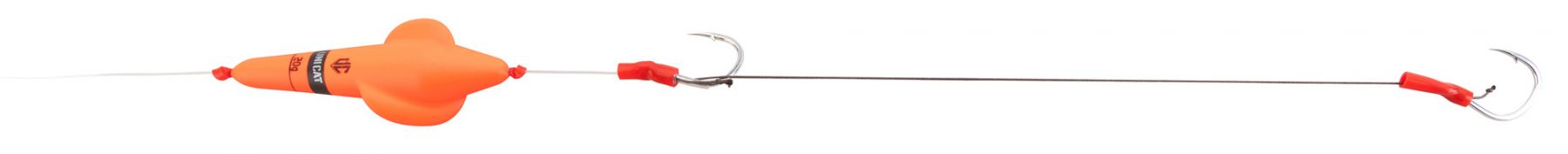 Uni Cat Deadbait Combi Rig per Pesce Gatto 9/0 (48,4kg) (200cm)