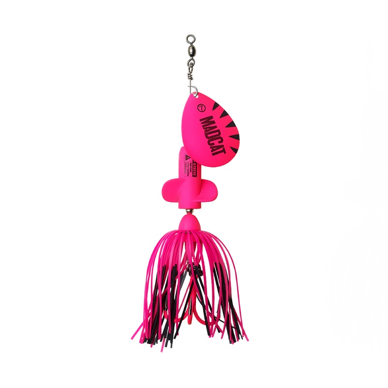 Madcat A-Static S Spinner per Pesce Gatto (65g) - Fluo Pink UV