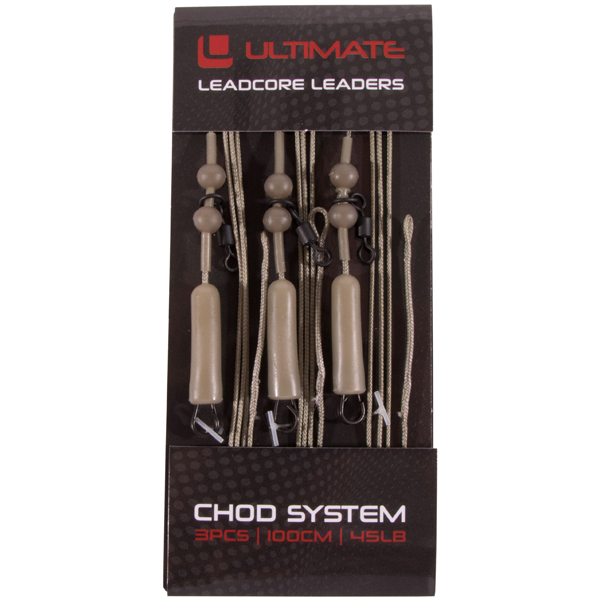 Ultimate Leadcore Leader with Chod System, 3 pezzi
