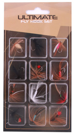 Ultimate Fly Set, 12 mosche artificiali!