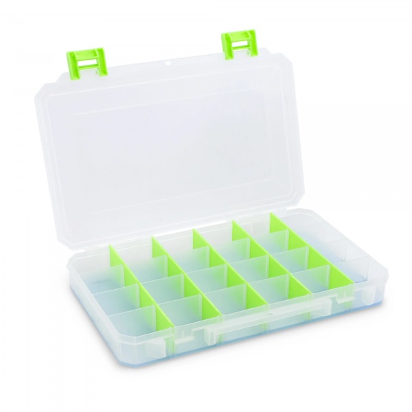 Lure Lock Box Clear/Green - Large