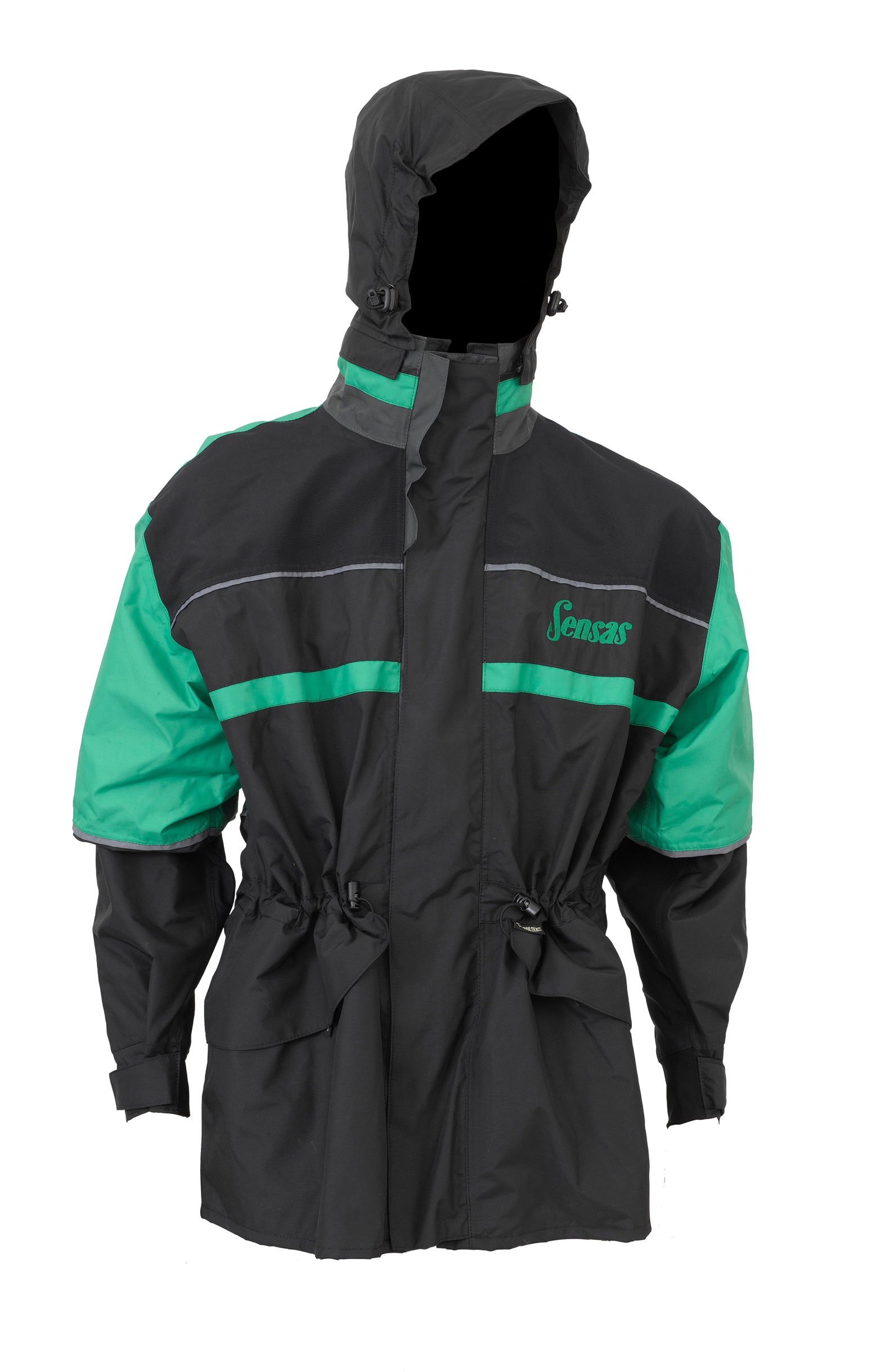 Giacca Sensas Gore-Tex nero-verde