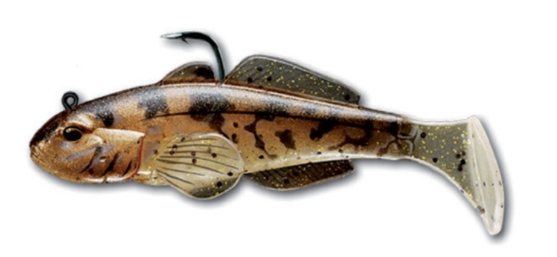 Esche Livetarget Goby Swimbait Natural/Bronze 8.25cm (14g) (3 pezzi)