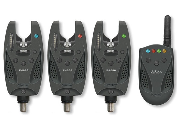 Cormoran Pro Carp F-4000 Wireless Bite Indicator Set (excl. batterie)
