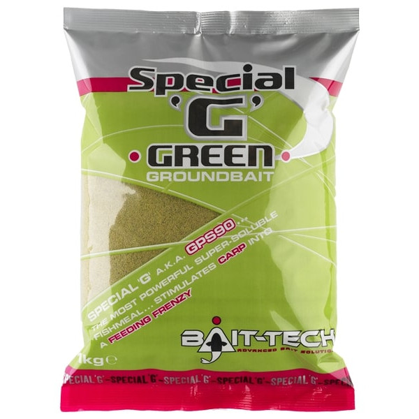 Attrattore Bait-Tech Special G Groundbait (1kg) - Green