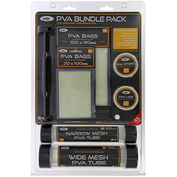 NGT PVA Bundle Pack, include Borsa per Attrezzatura PVA!