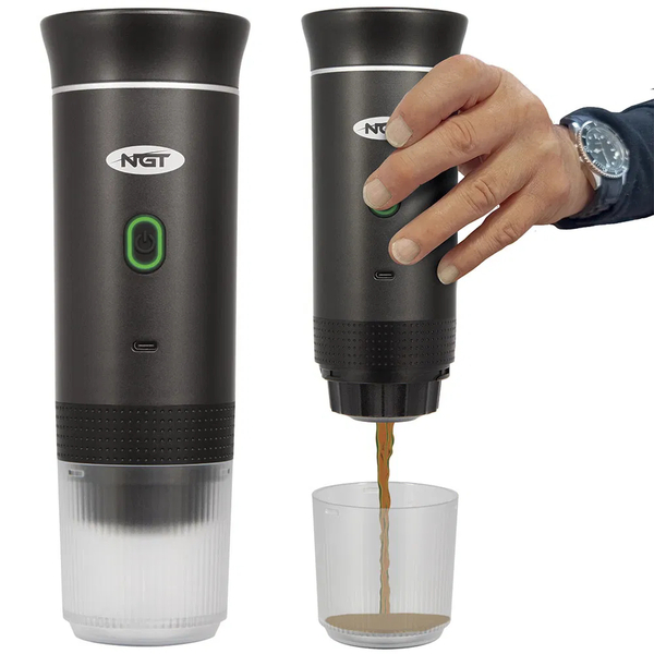 Macchina per Caffè Espresso Portatile NGT (Ricaricabile via USB)