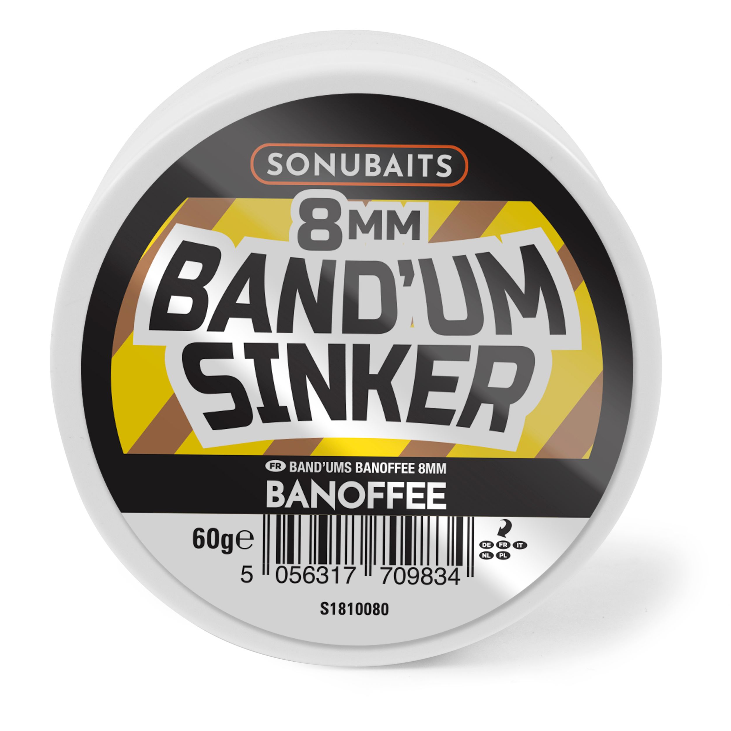 Sonubaits Band'um Sinker Coregone Boilies 8mm - Banoffee