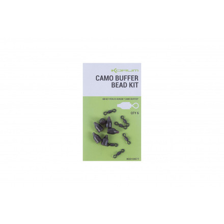 Korum Camo Buffer Bead Kit (6pcs)