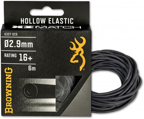 Browning Xi-Match Hollow Elastic (6m) - 2,9mm (Nero)