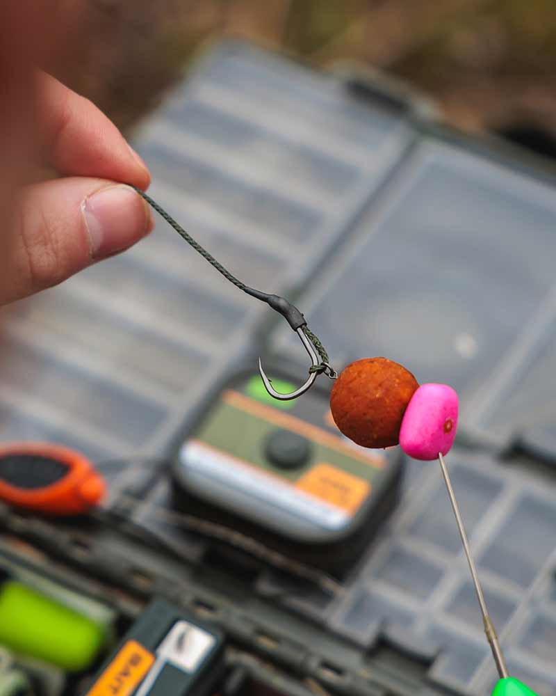 Materiale da Rig per Carpe Fox Naturals Splice Hooklength 20m (50lb)