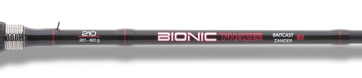 Canna per lucioperca Saenger Bionic Phaze3 Baitcast Zander 2.10m (20-60g)