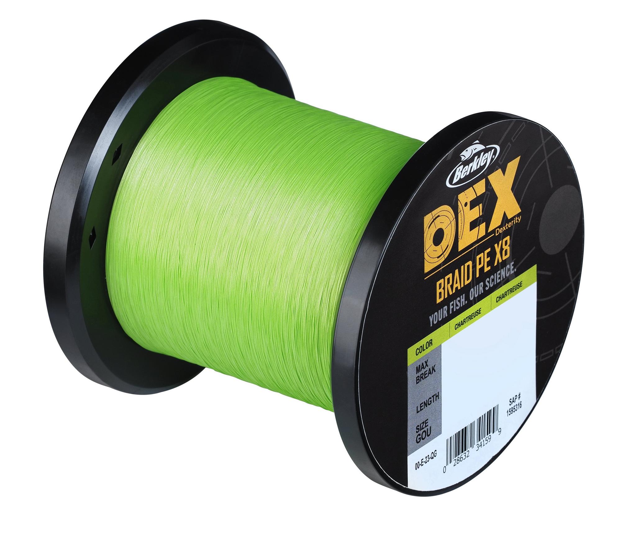 Berkley Dex X8 Lenza Intrecciata Chartreuse 3000m