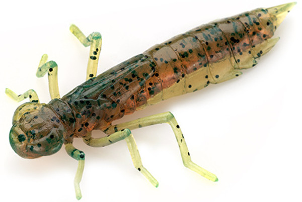 Fishup Dragonfly 3cm, 10 pezzi! - Motor Oil Pepper