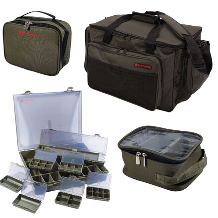 Ultimate Carp Luggage Set di Cassette per Materiali