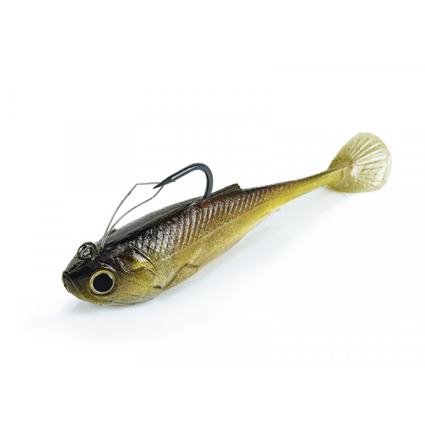 Molix RT Flip Tail Weedless Shad 7,6cm (14g) - Brown Gold