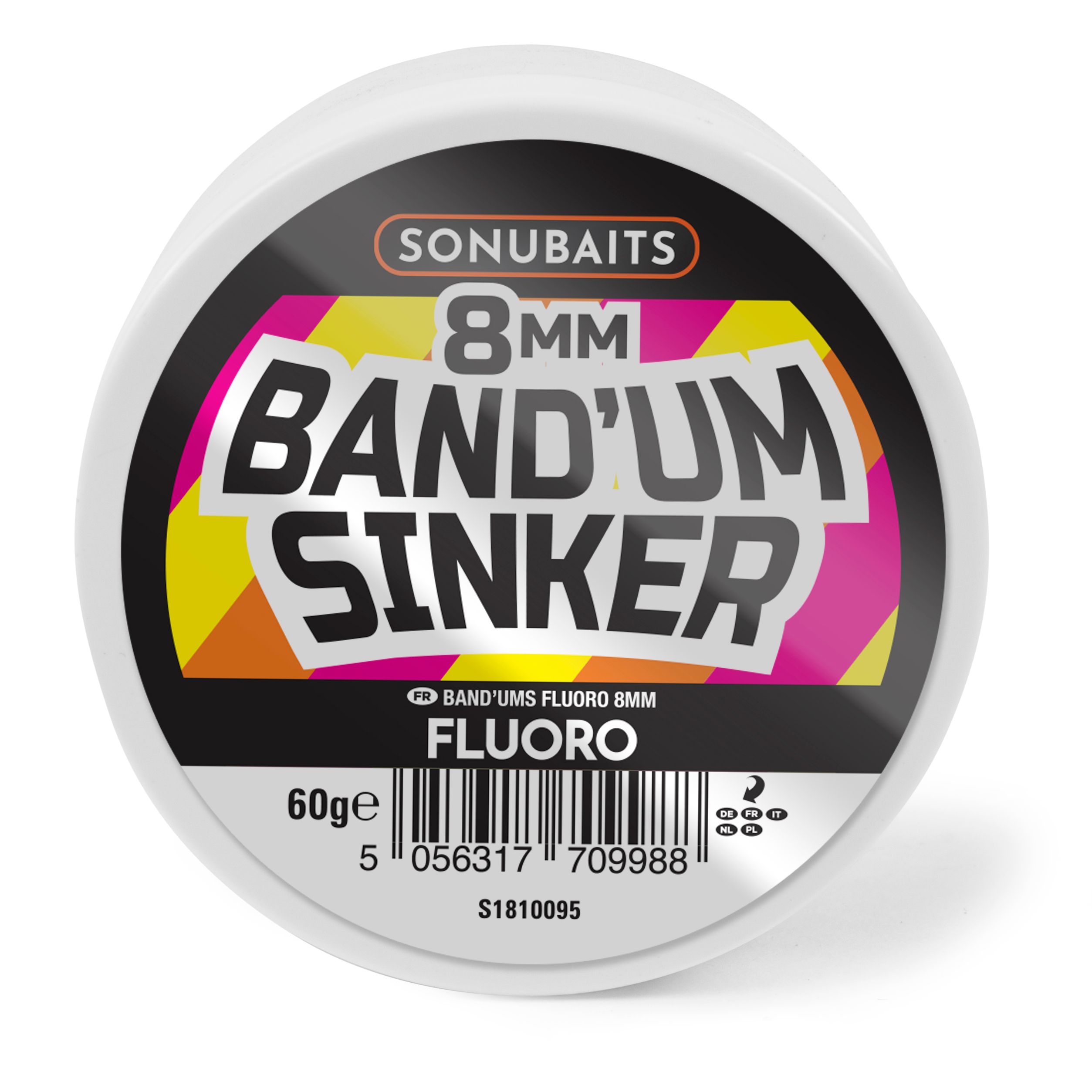 Sonubaits Band'um Sinker Coregone Boilies 8mm - Fluoro