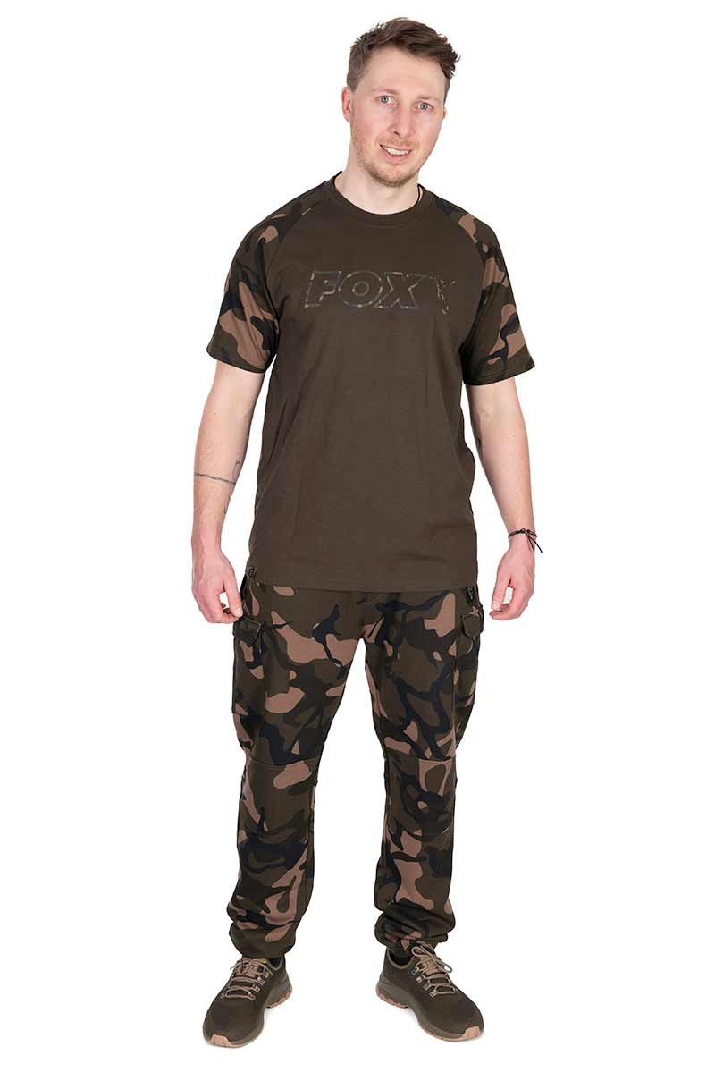 Maglietta Fox Khaki/Camo Outline