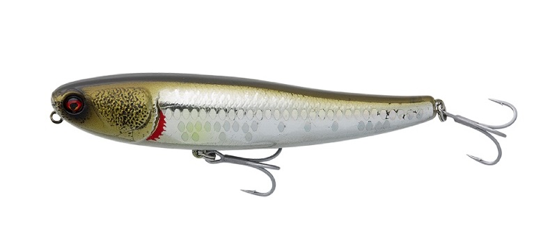 Savage Gear Bullet Mullet Esca di Superficie 10cm (17.3g) - LS Mirror Ayu