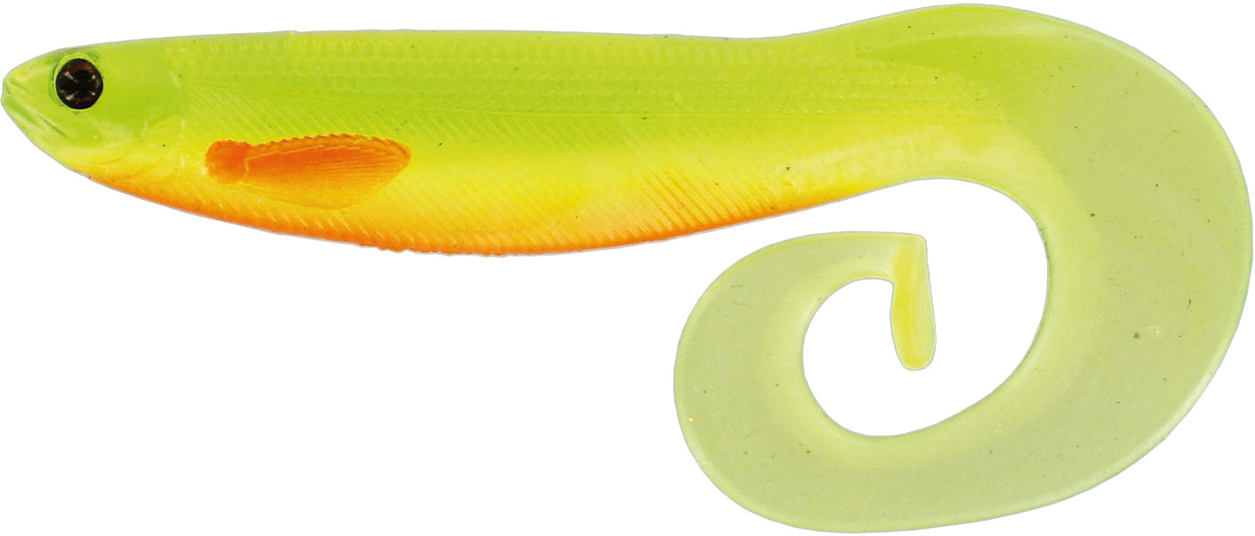 Westin Curlteez Curltail Shad Box 8.5cm (6g) (32 pezzi) - Slime Curd