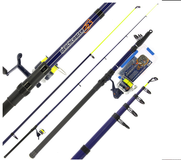 Angling Pursuits Telescopic Beachcaster Combo 3,60m (50-150g)