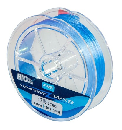 Lenza Intrecciata HTO Tempest WX8 Braid Blue (150m)