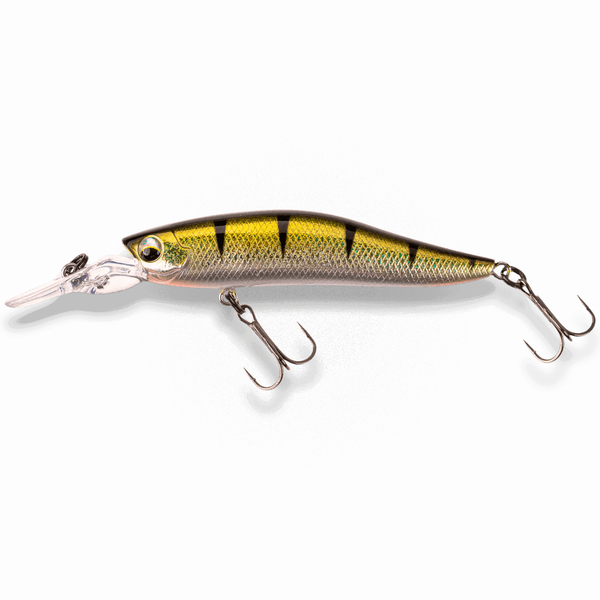 Twitchbait LMAB KØFI Flash Vibe 80 Suspending Medium Runner 8cm (11g)  - Real Perch