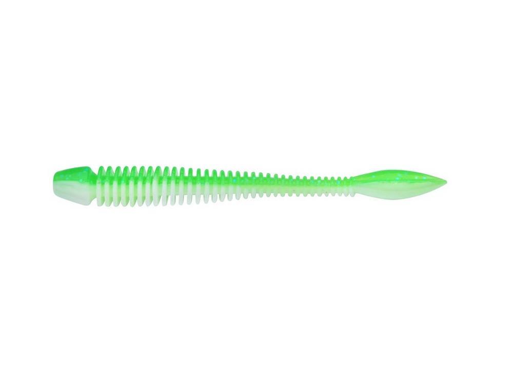 Esca per Trota Berkley Powerbait Power Flail 90mm (12 pezzi) - Sprng Green/White