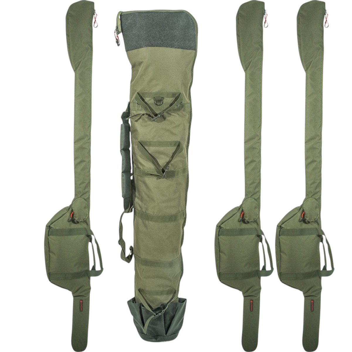 Borsa a Faretra per 3 Canne Ultimate Adventure + Set di Manicotti per Canna Singola Ultimate 12ft