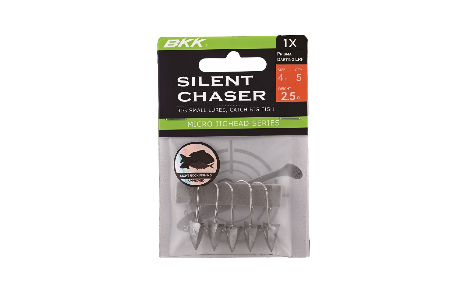 Jighead BKK Silent Chaser Prisma Darting 